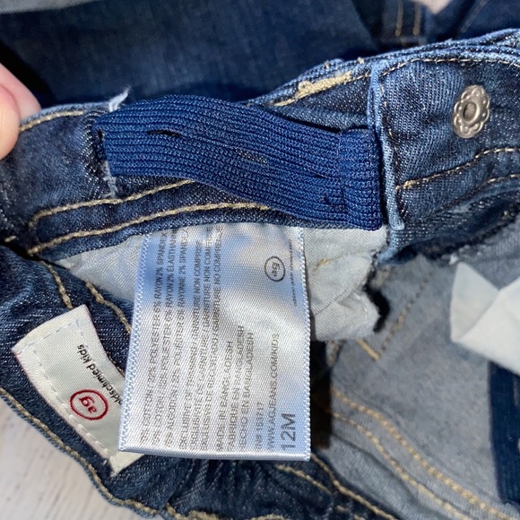 ✨Final Price AG Adriano Goldschmied Denim Shorts Size 12 Months - Picture 4 of 4